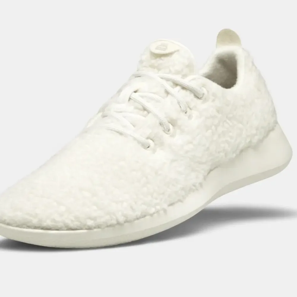 allbirds Woolen Fluffs Sneakers - Cream/White
